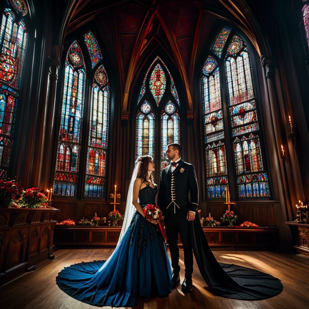 Wedding in The Gothic Church #7