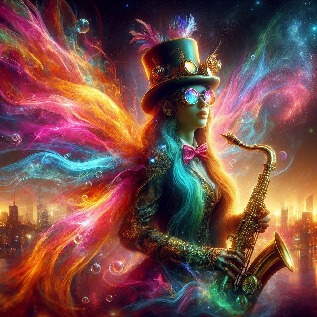 Rainbow Nebular Steampunk Fairy (1)