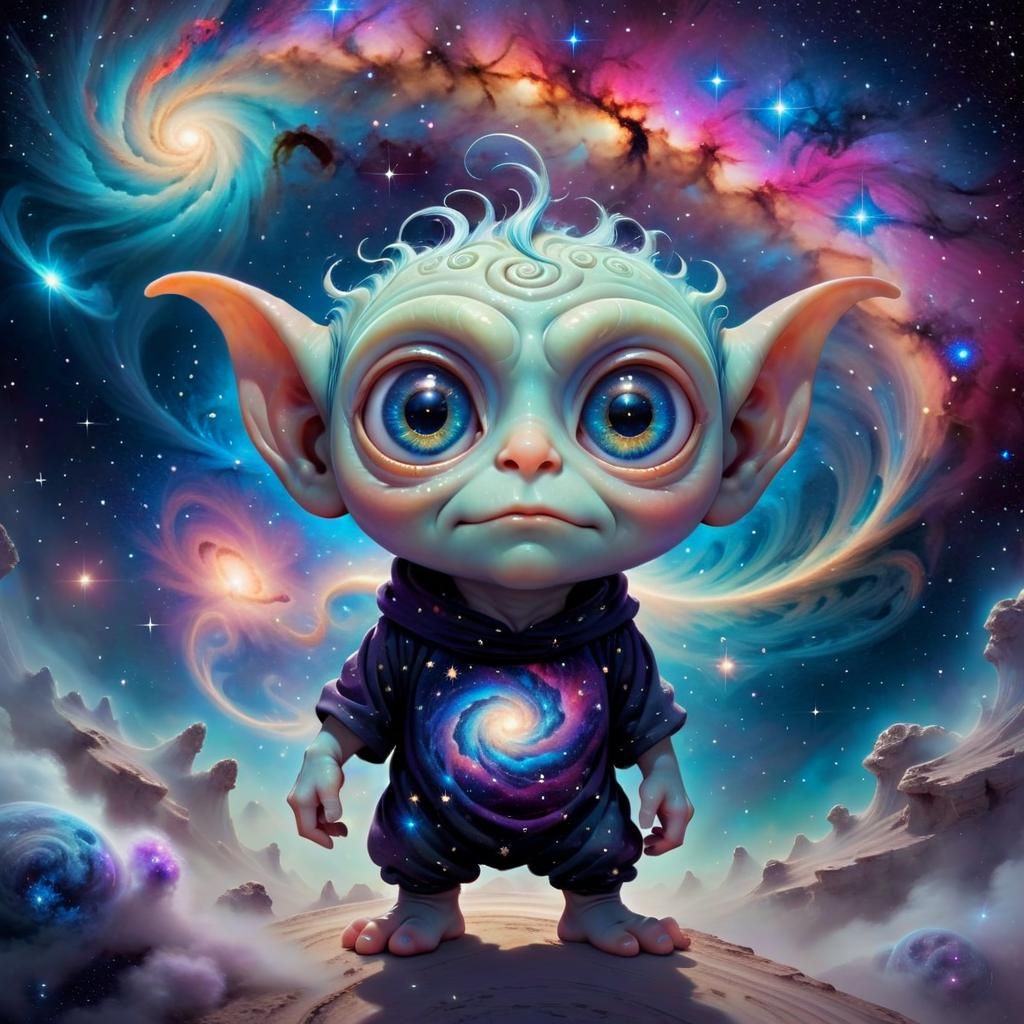 Eerie Imp  by @Artless