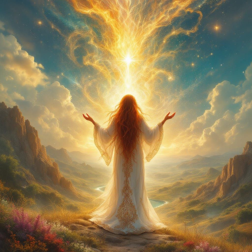 Mary Magdalene, the red haired daughter of the ascended master Yeshua, returns to earth to rewrite the matrix, creating the new earth, a pla...