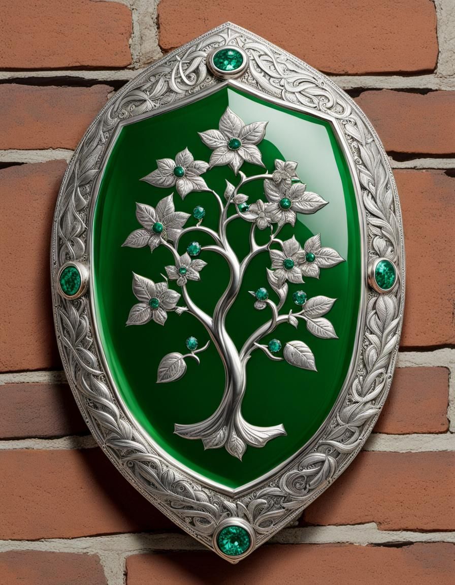 elvish shield - AI Generated Artwork - NightCafe Creator