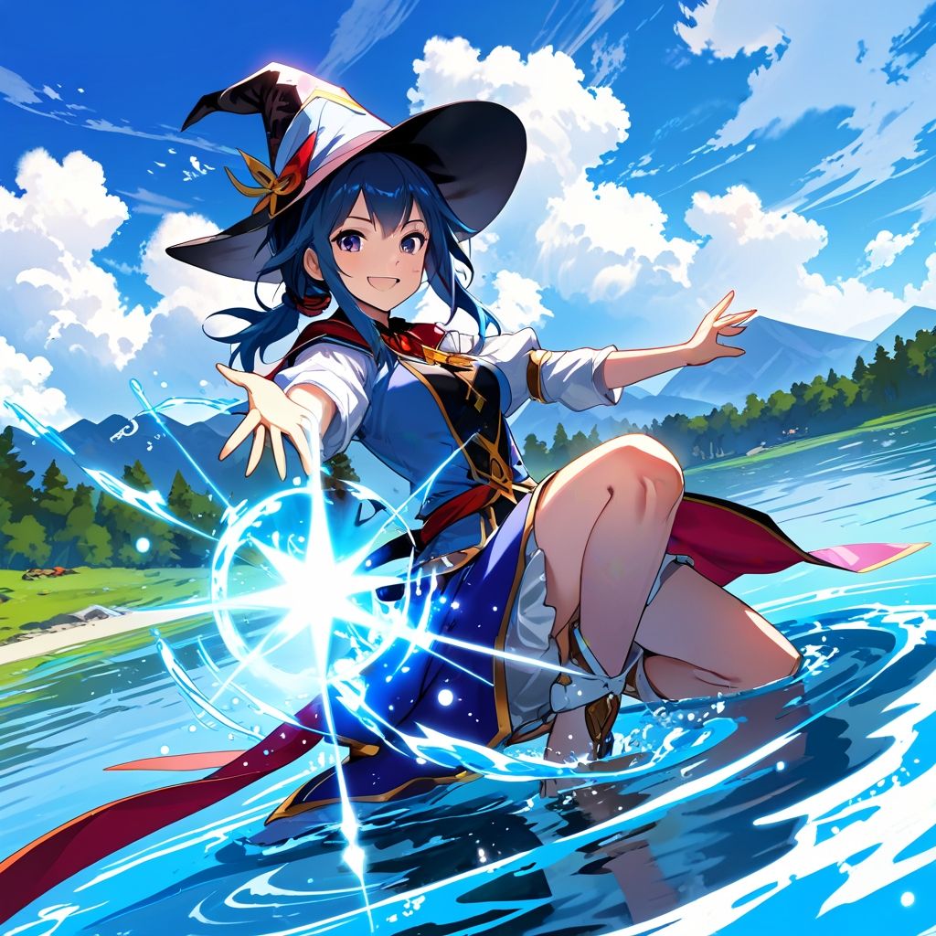 Water Mage Girl