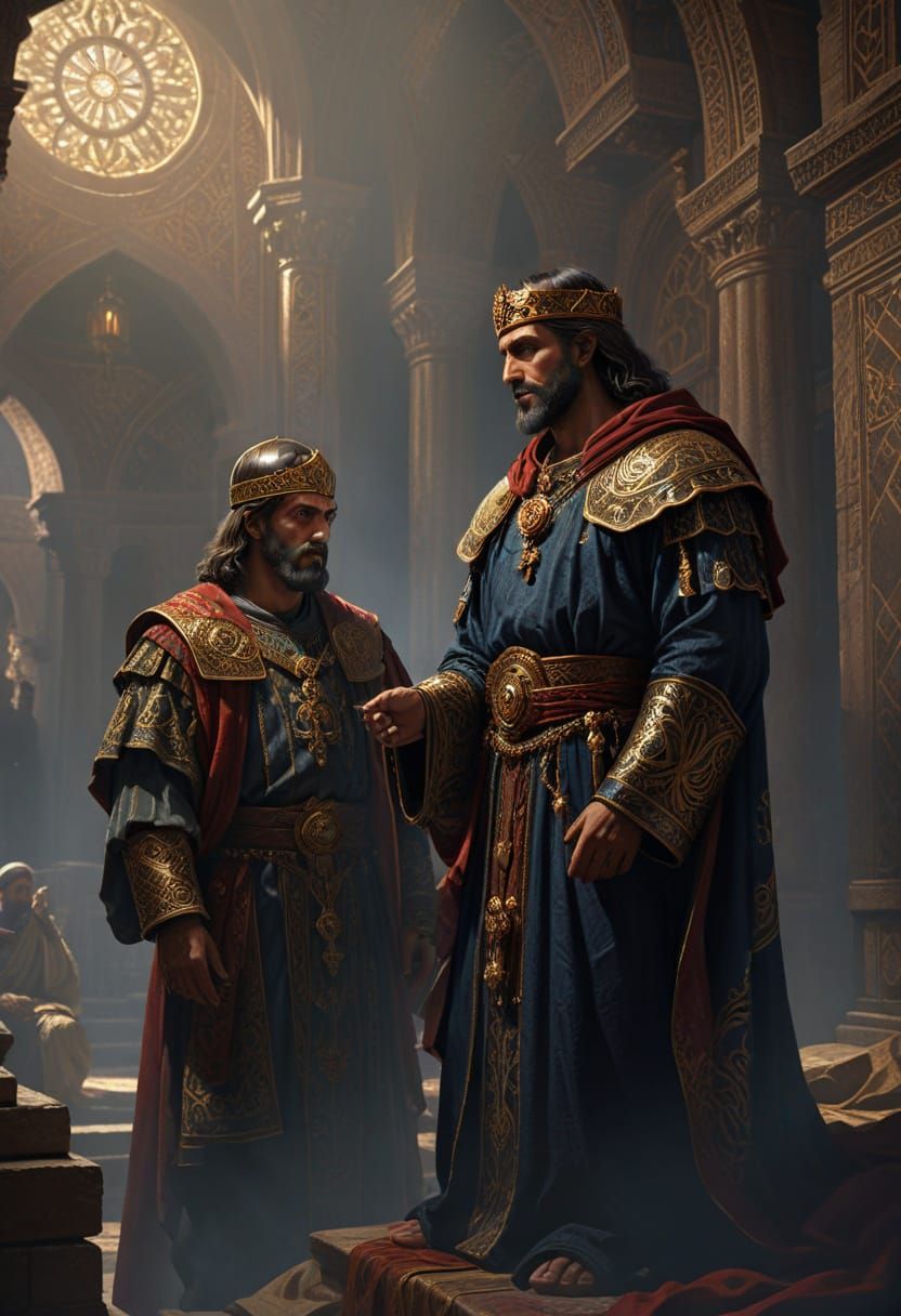 Y luego Cortés con la lengua doña Marina le dijo que holgaba ahora su corazón en haber visto un tan gran príncipe, y que le tenía en gran me...