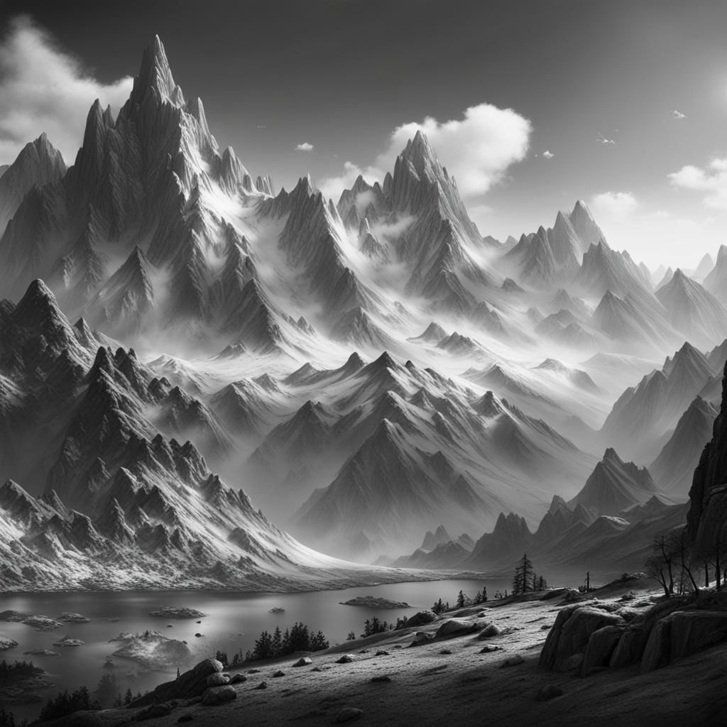 Black and White