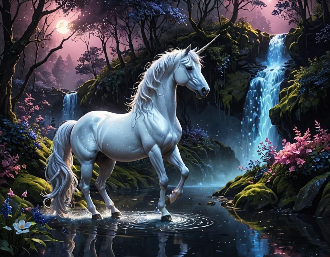 Unicorn Forest  by @Wacky Fun