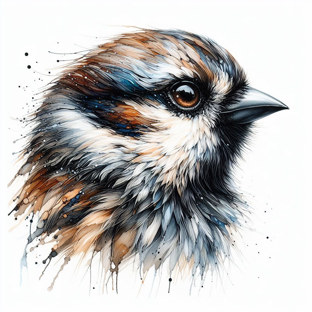 Portrait d'un moineau