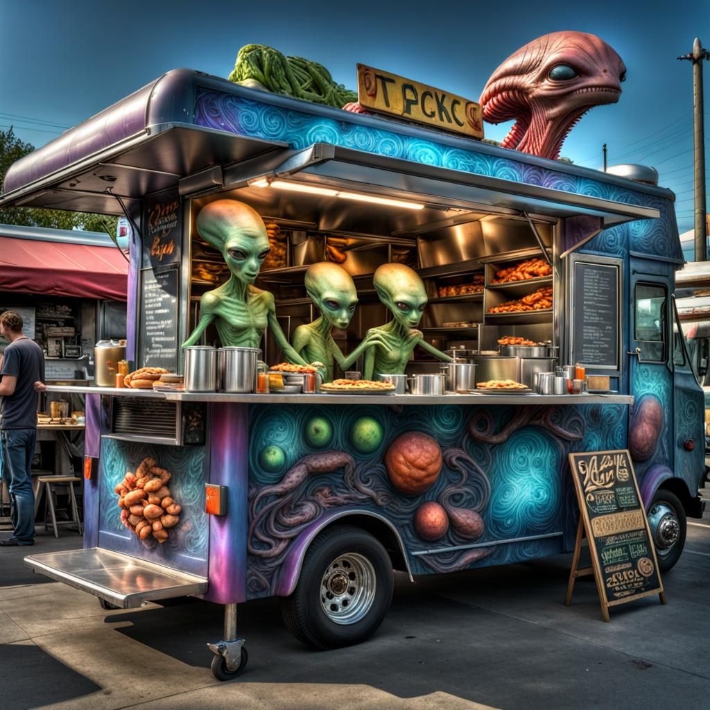 Tastes Like Chicken Food Truck  by @Rick Smith