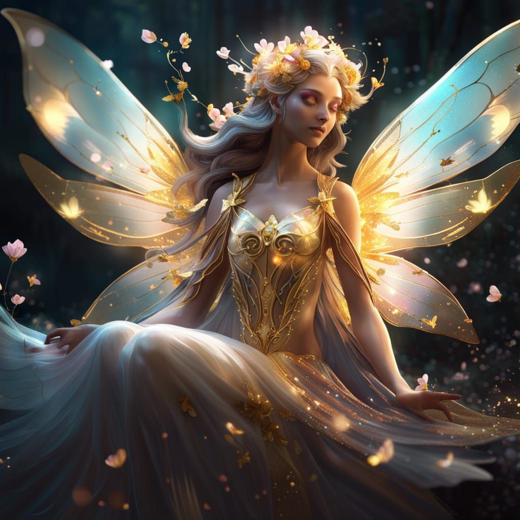 Fairy princess - AI Generated Artwork - NightCafe Creator