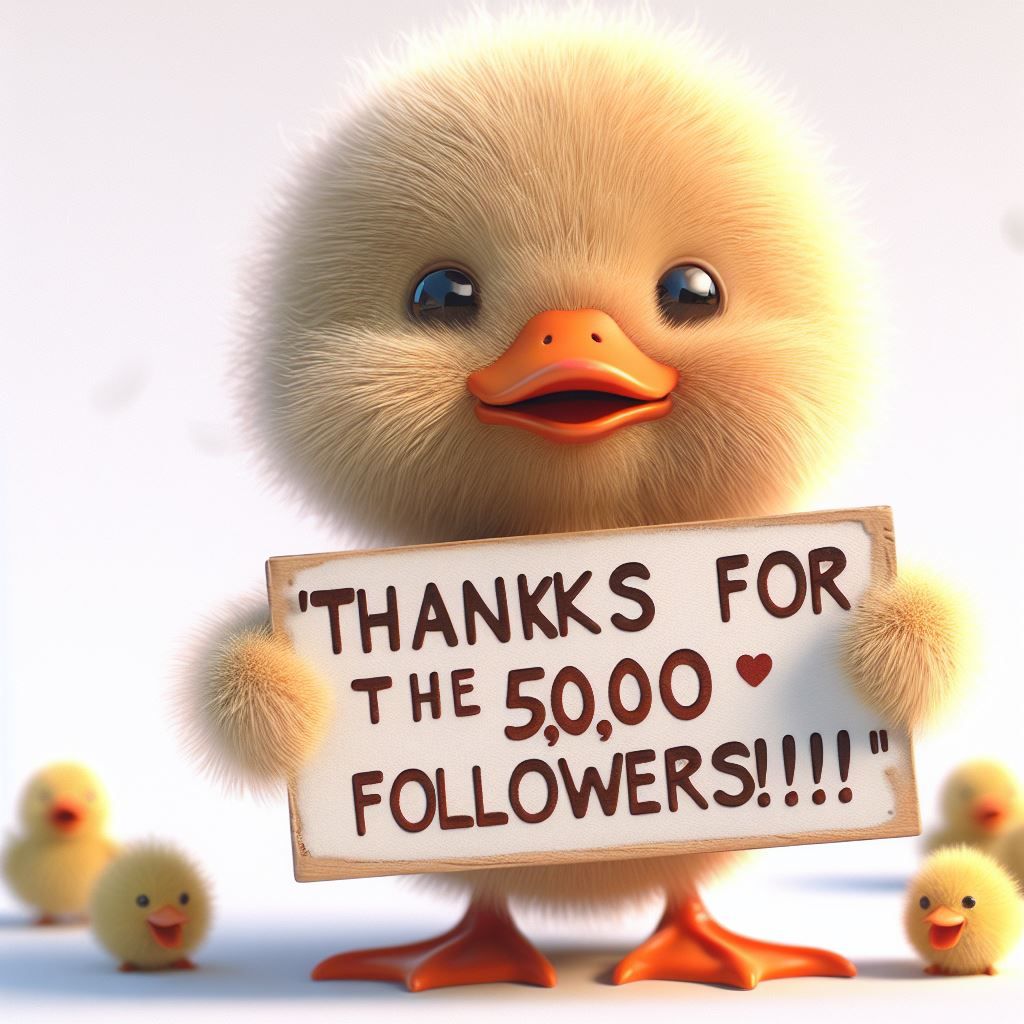 Thanks for the 5000 Followers