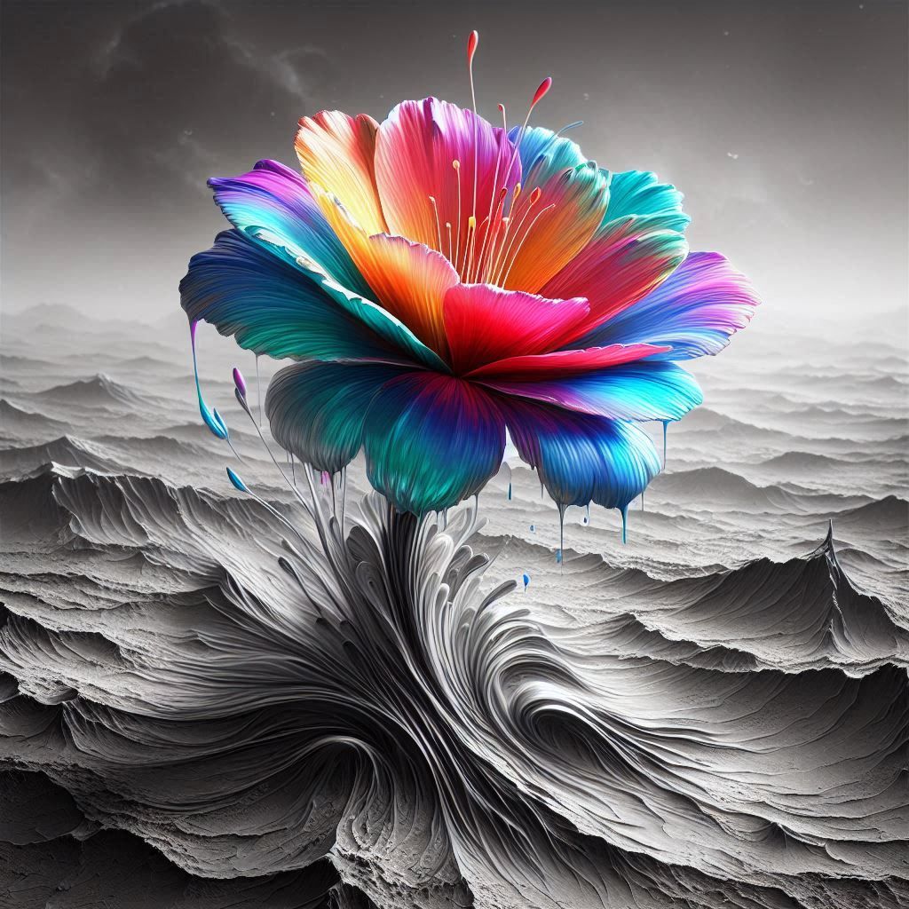 Painted Life into Desolation