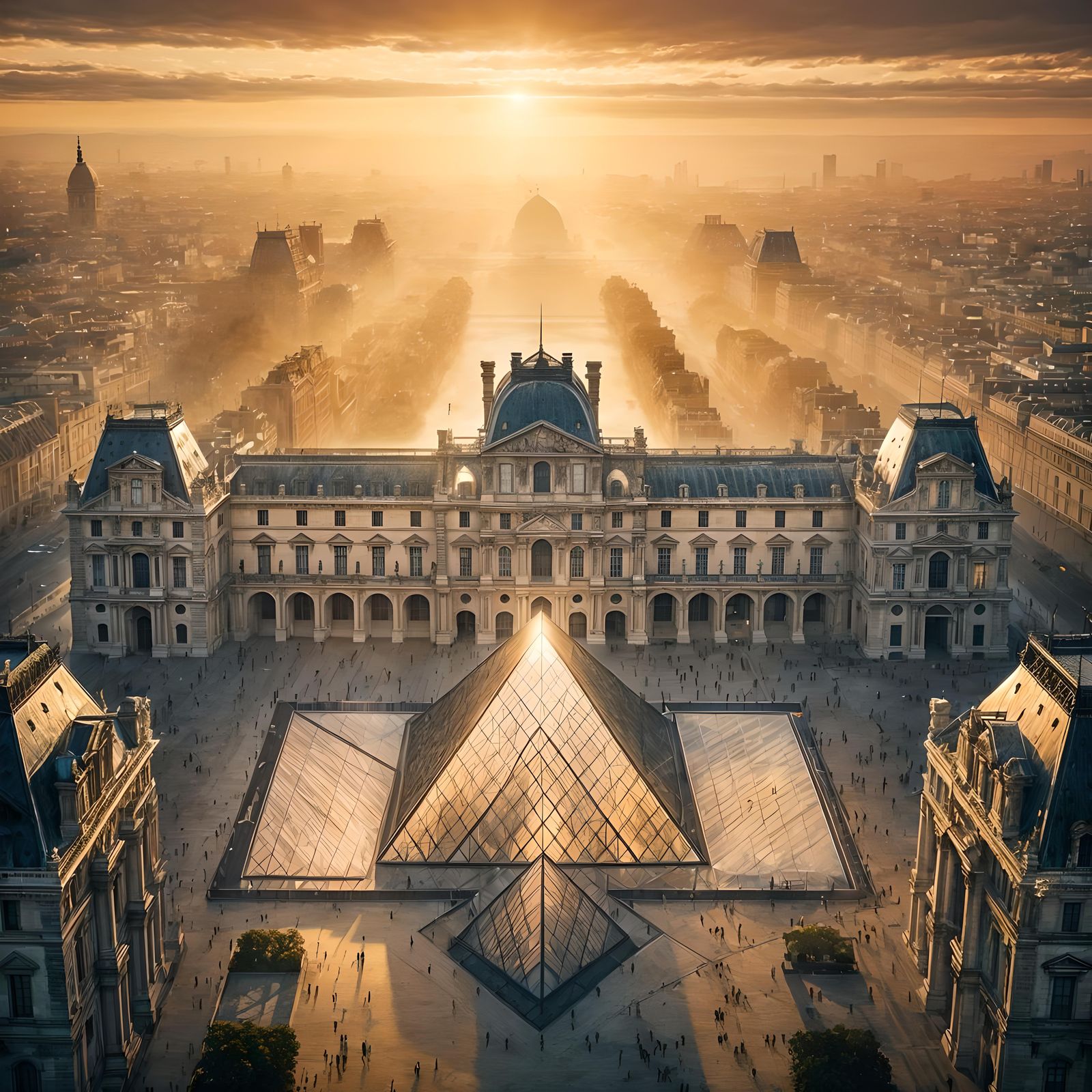 The Louvre - Paris France