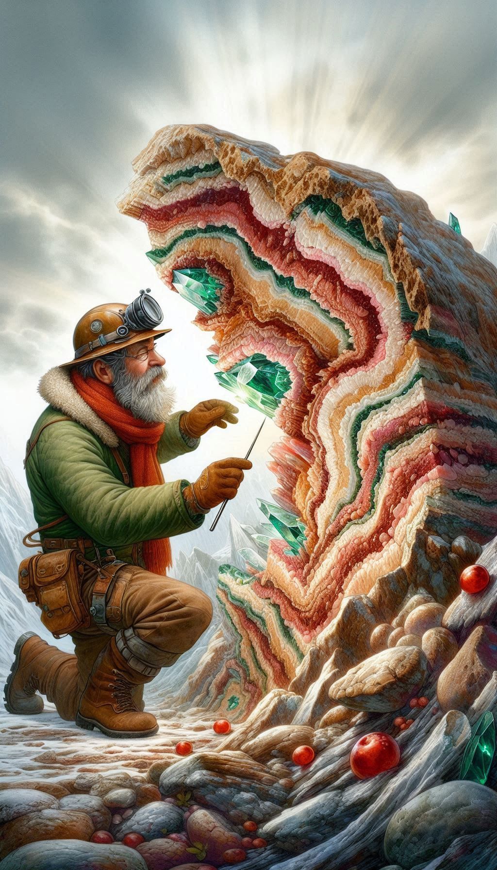 Sicilian cassata boulders