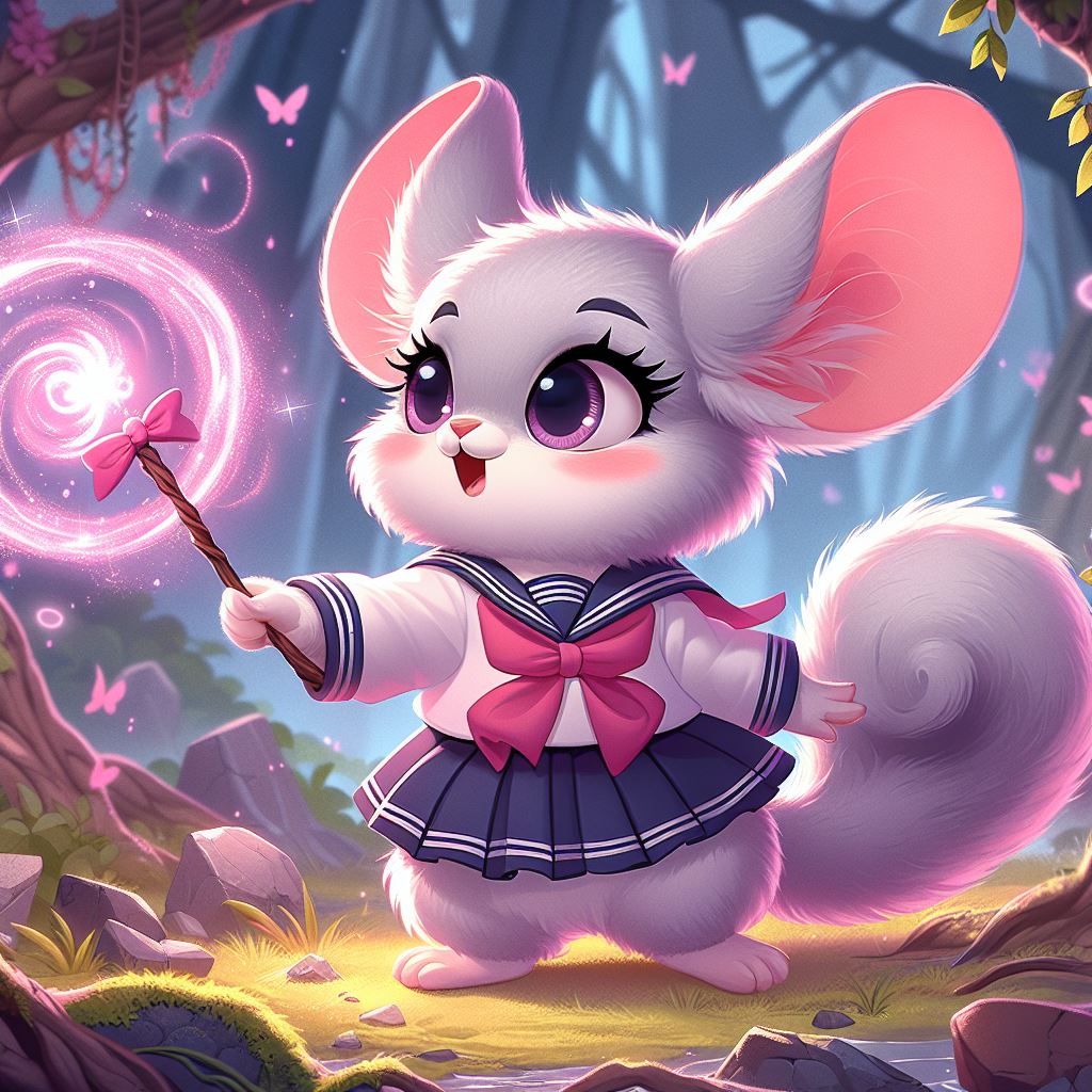 Magical girl chinchilla