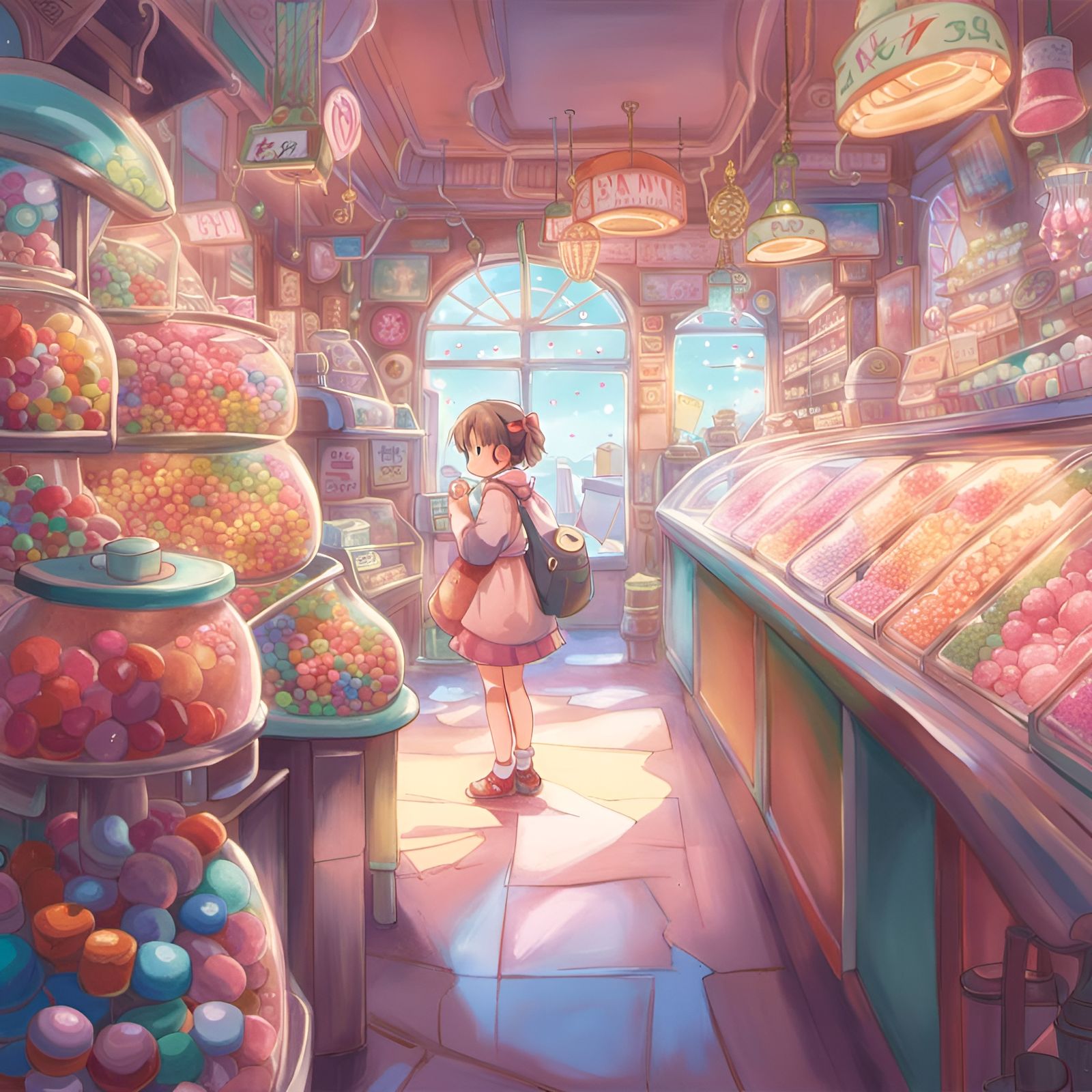 Candy Shop  by @MAKleen