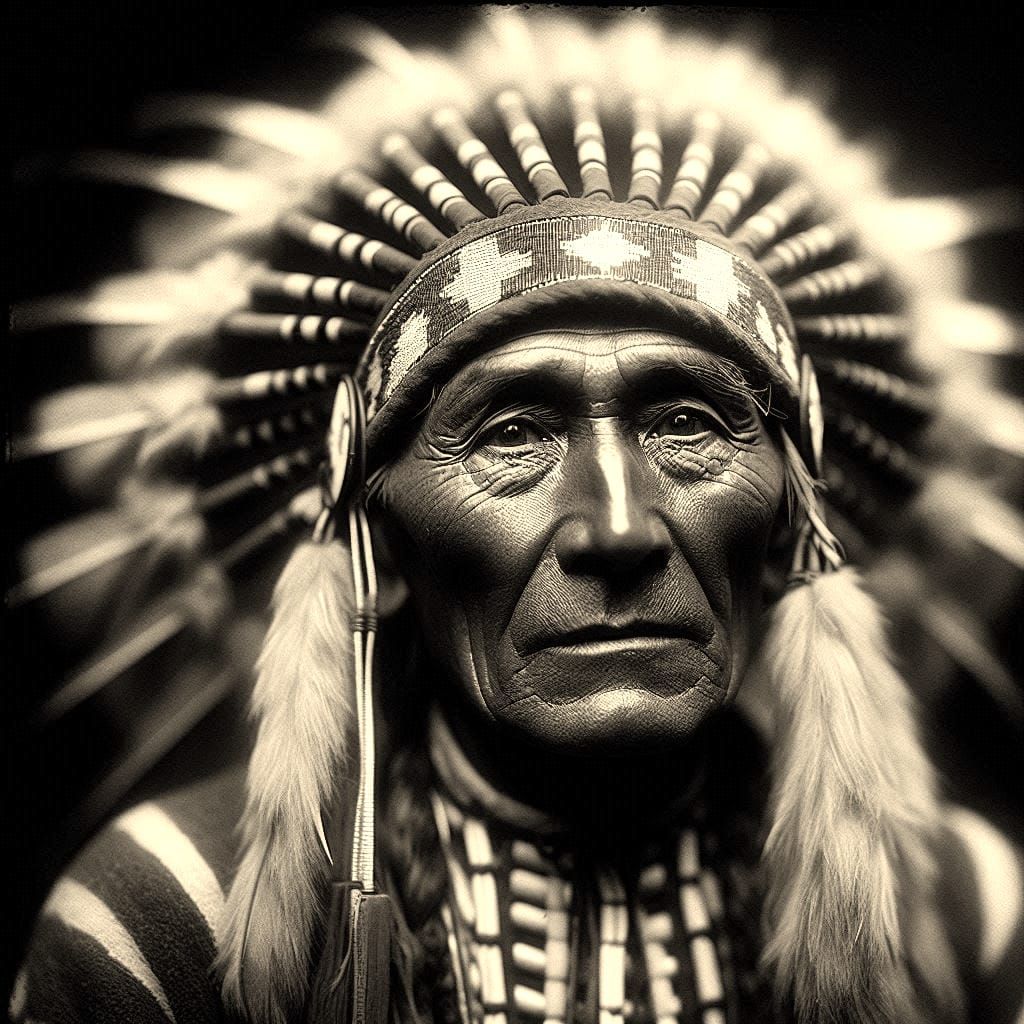 Call of Cthulhu RPG characters, the great Sioux chief