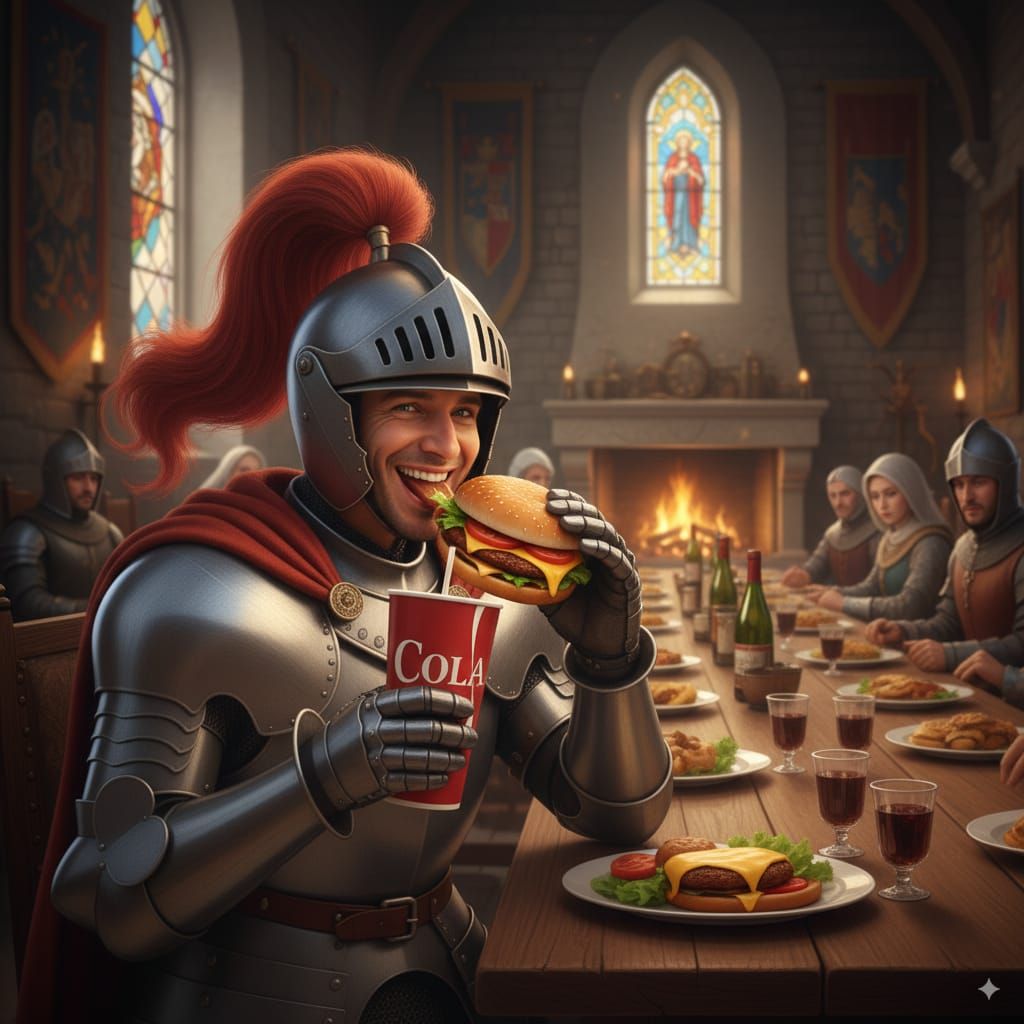 The Honourable Sir Godric - "A knightly snack"