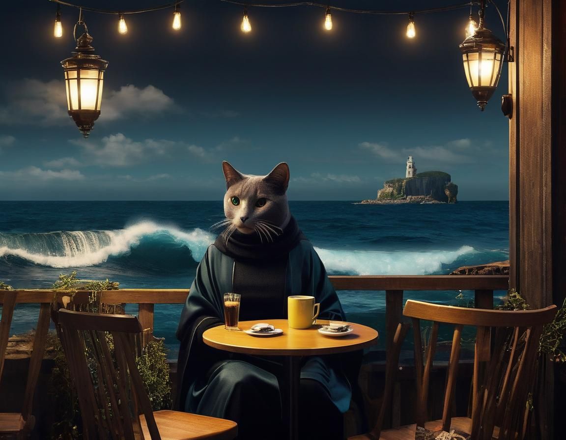 Anthropomorphic Titlo Hearing the Sound of the Sea Breathing