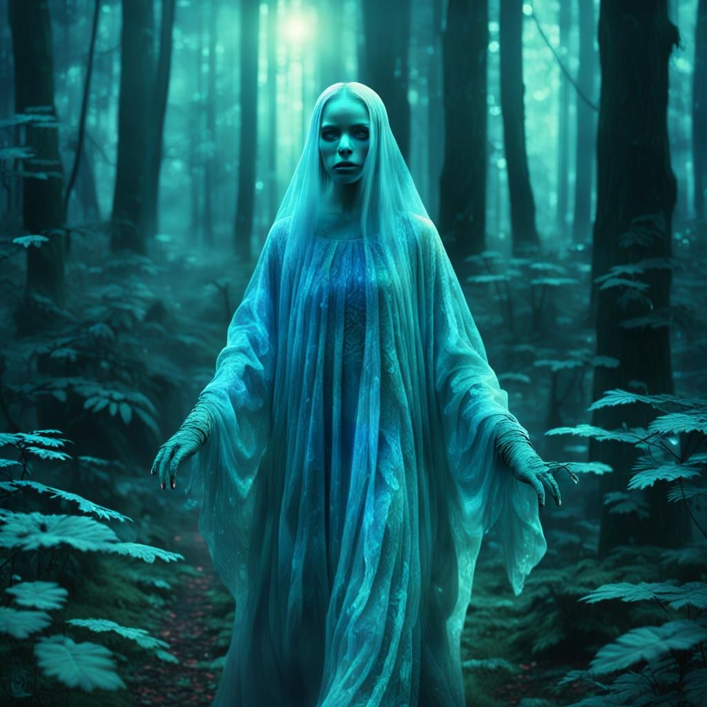 Forest ghost  by @ThomasG