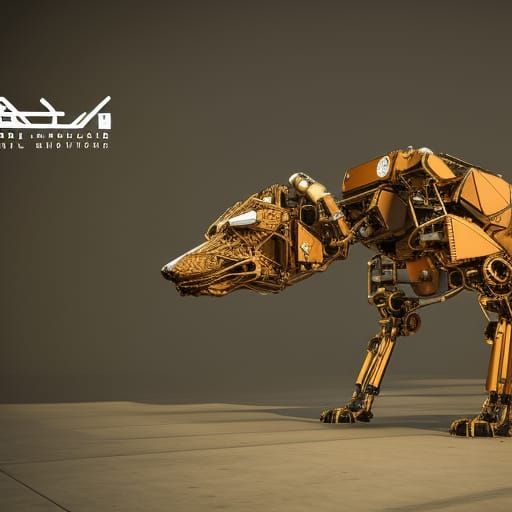 a big, mechanical dog that eats logs #2