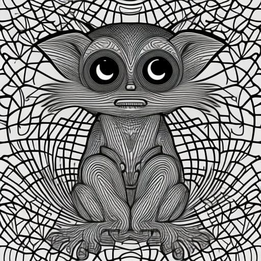 Mogwai Paracas drawing