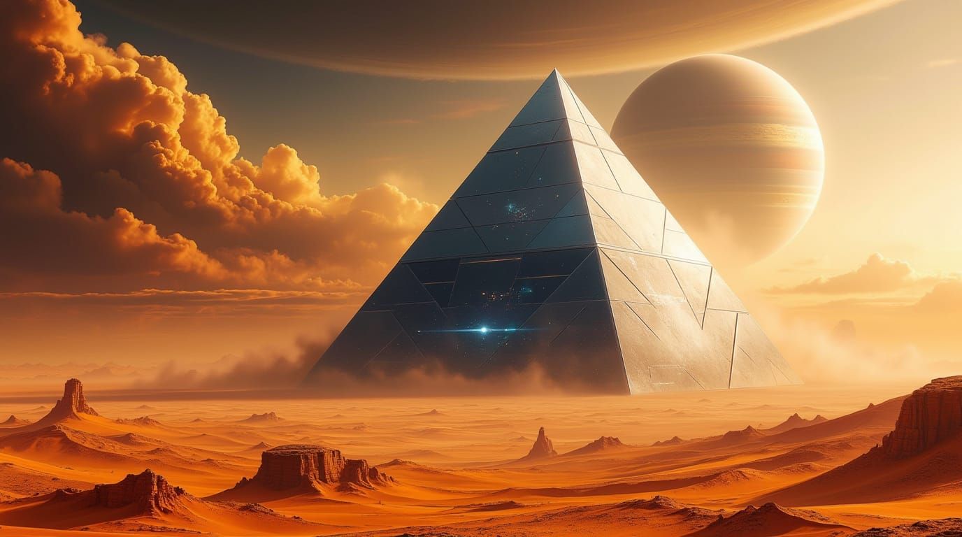 Sci-fi pyramid