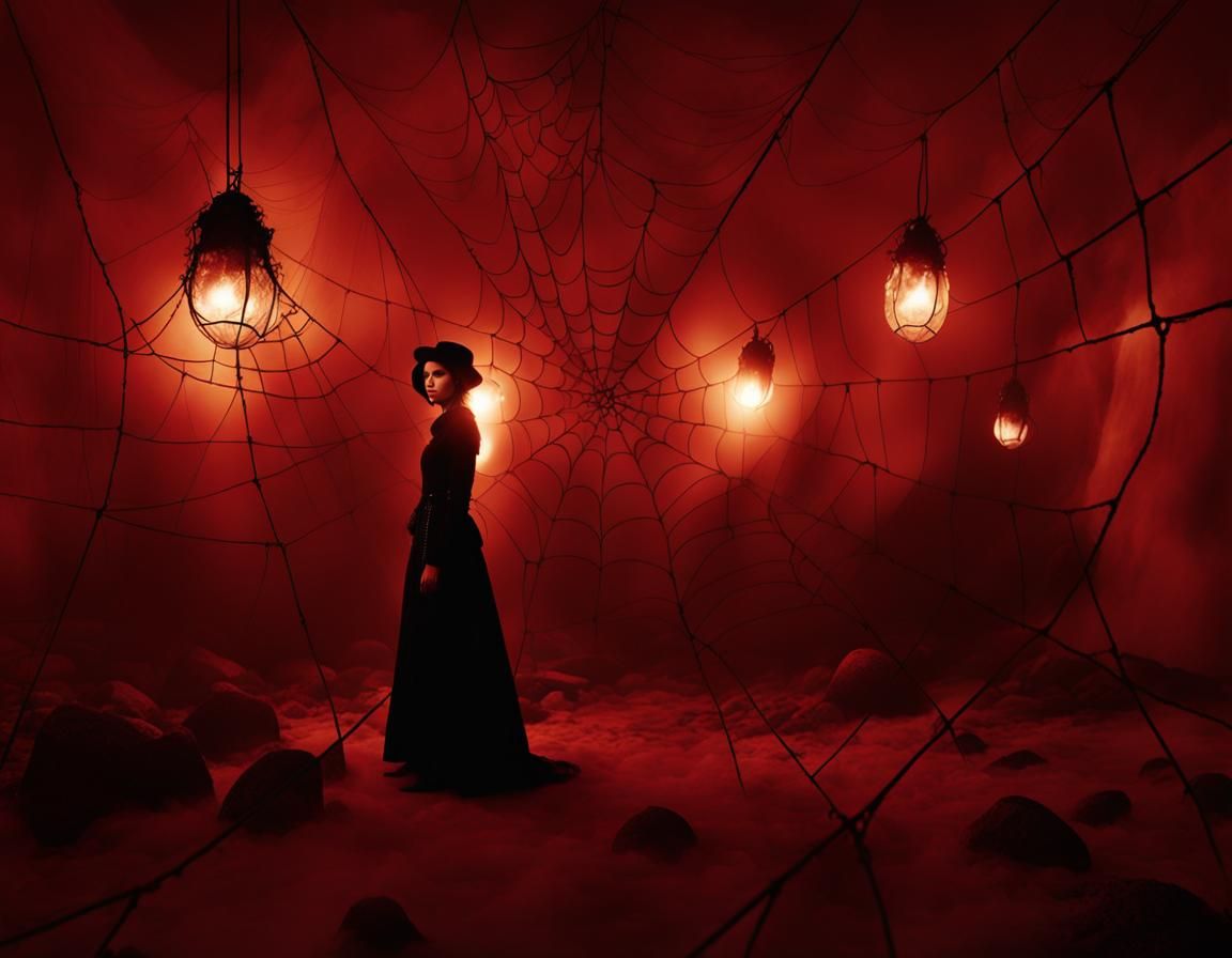sea shells. giant spider webs. fog. giant rats. broken glass...