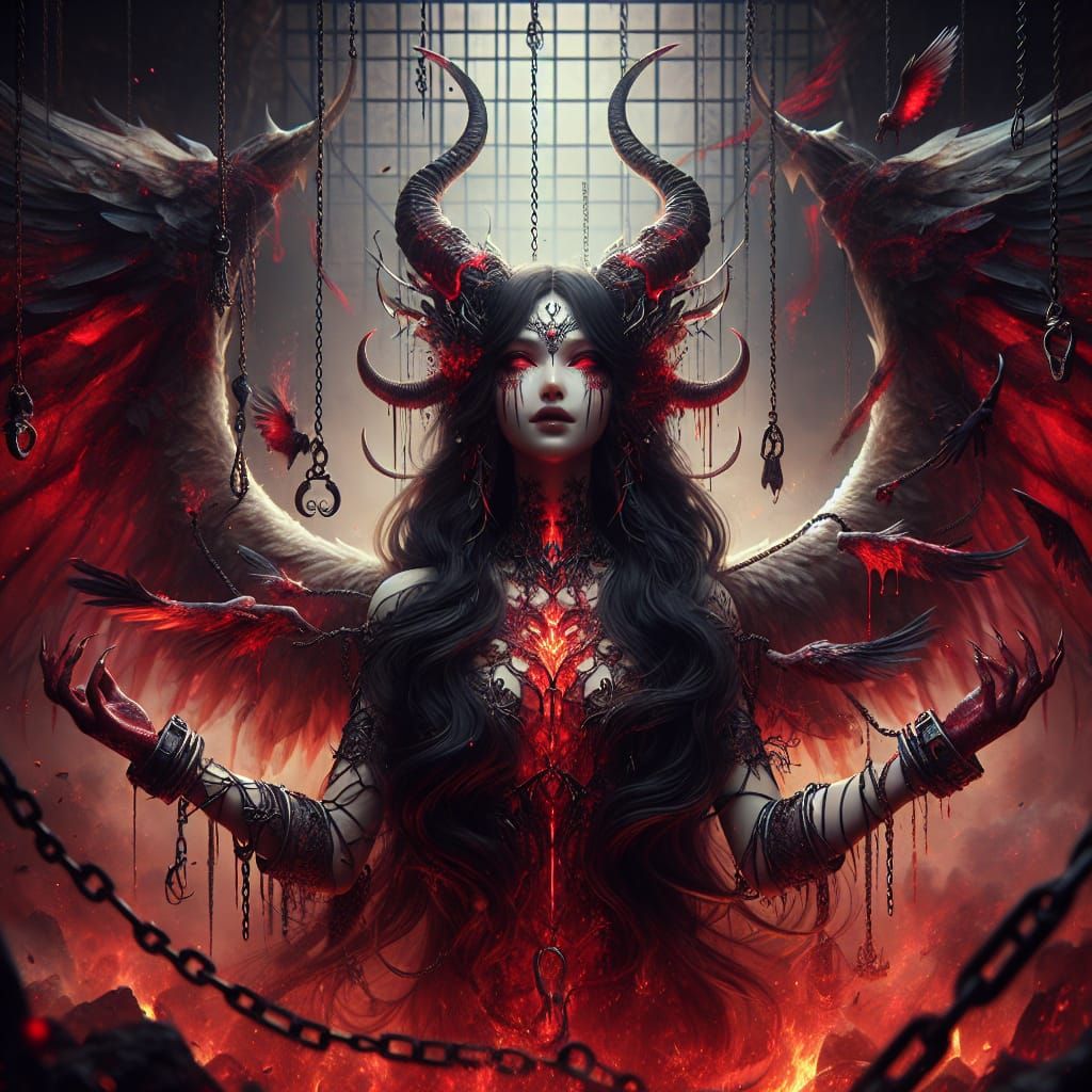 devil queen  by @moonmymuse7