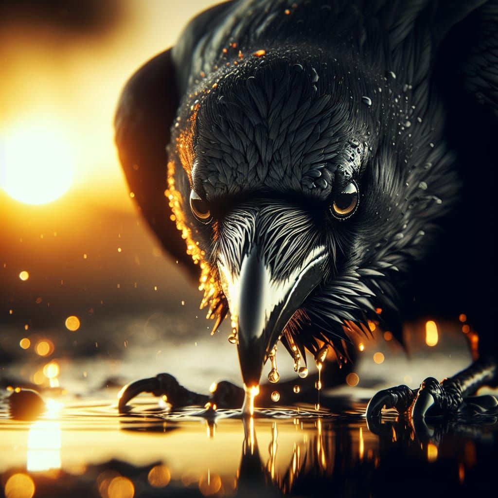 The Watcher at Dusk  by @Pavel