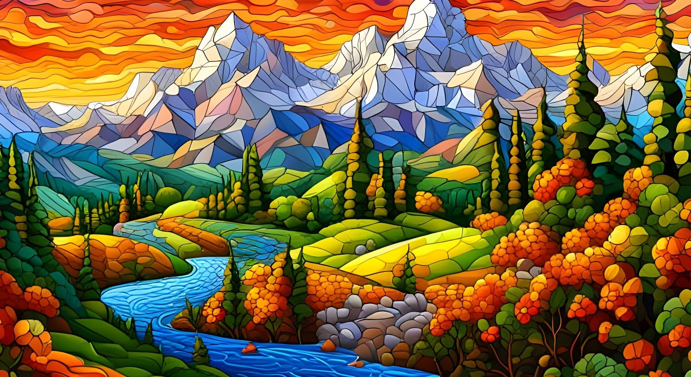 Natural Geometry  by @Willow