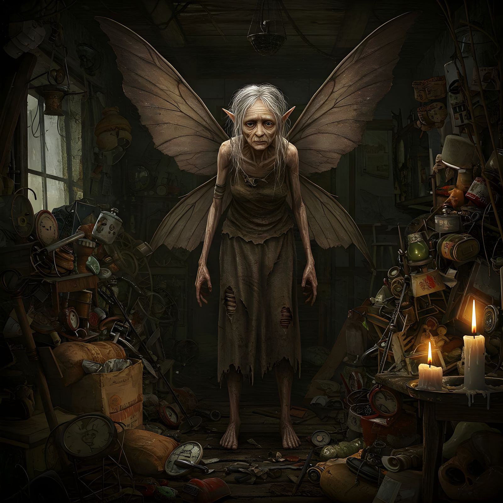 The Hoarder: The mythical entity responsible for bewitching modern-day individuals with hoarding tendencies.