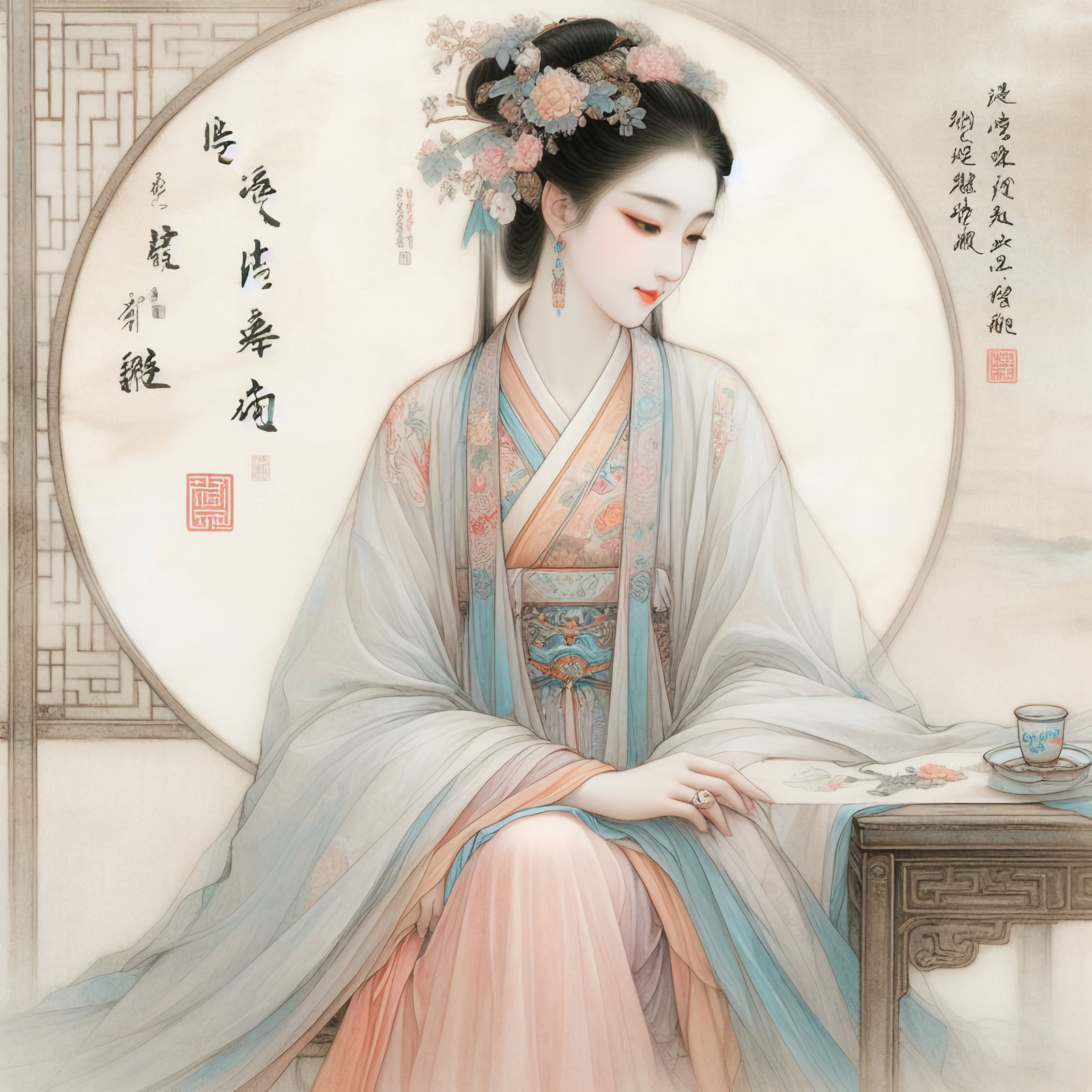 Gongbi painting