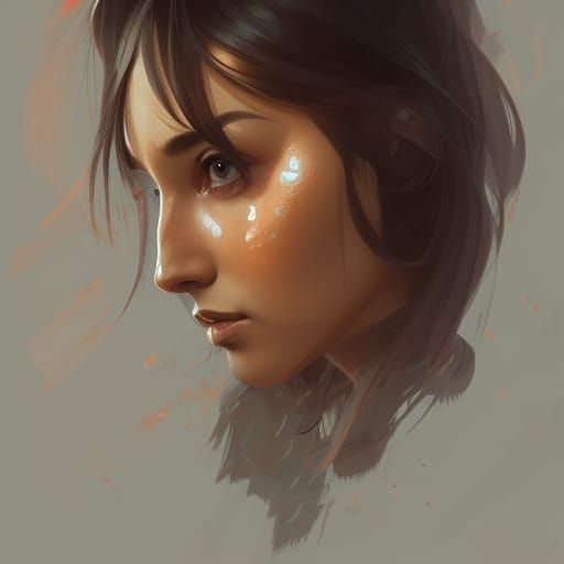 Hyperdetailed Portrait with Dynamic Lighting in 8K
