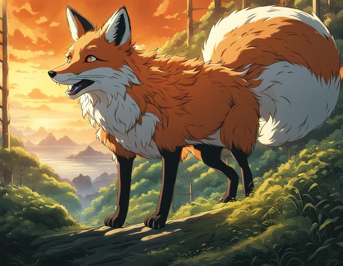 a massive fox