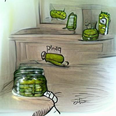 Pickle jar cartoon - AI Generated Artwork - NightCafe Creator Pickle jar cartoon - AI Generated Artwork - NightCafe Creator