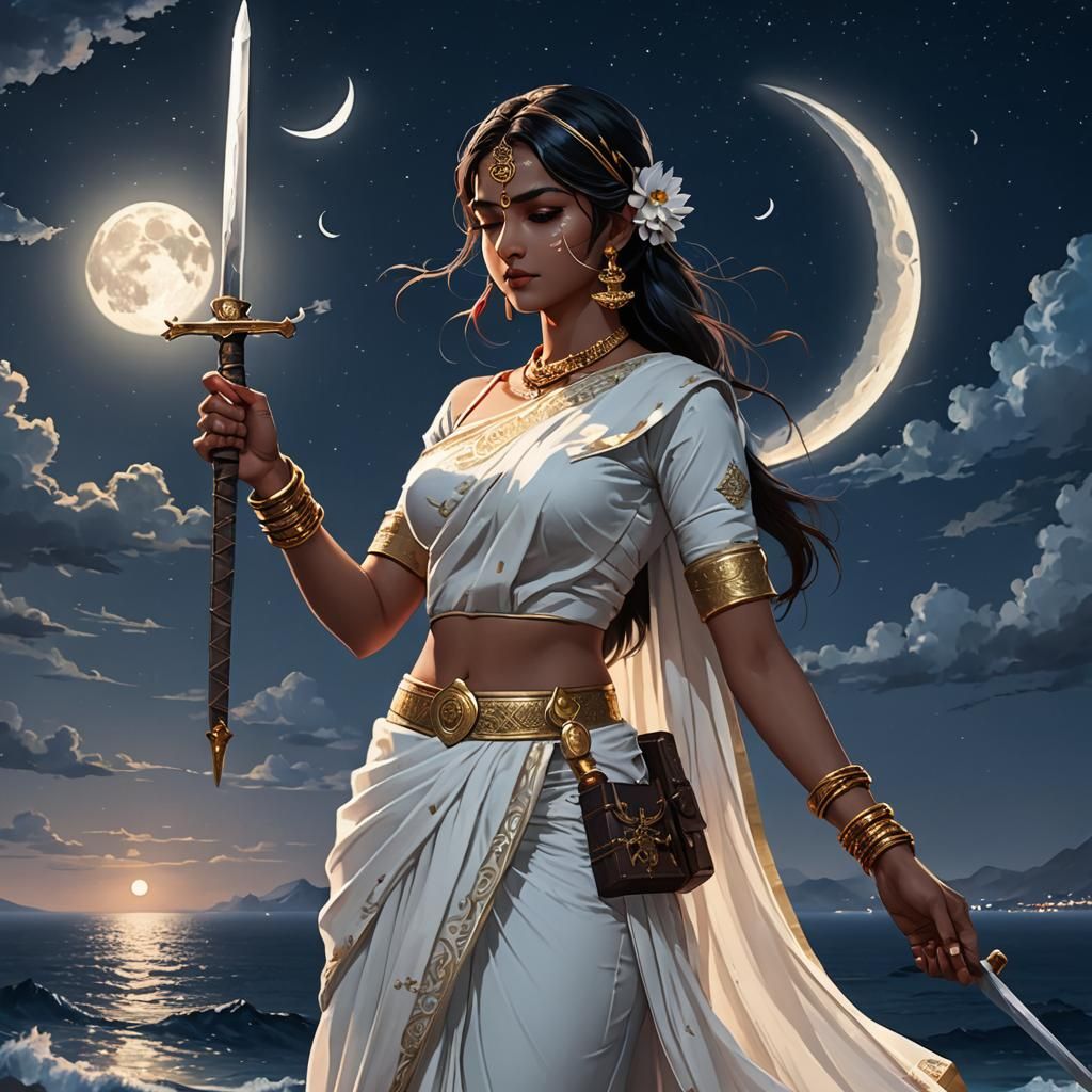 Moon Assassin (2 of Swords)