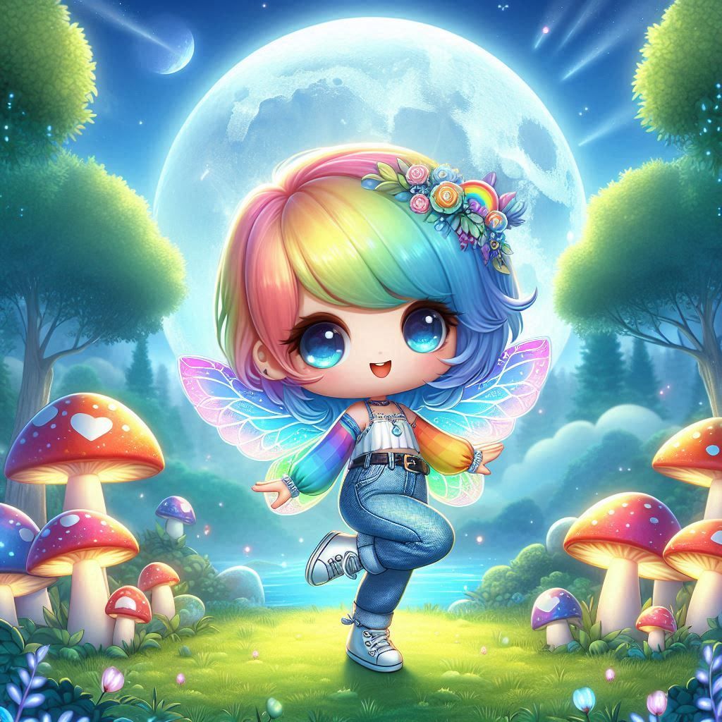 Rainbow fairy