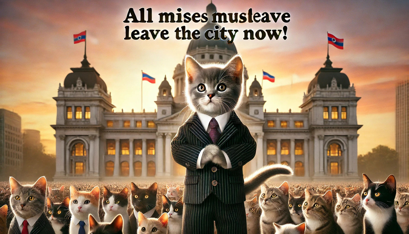 "all mice must leave city now!"