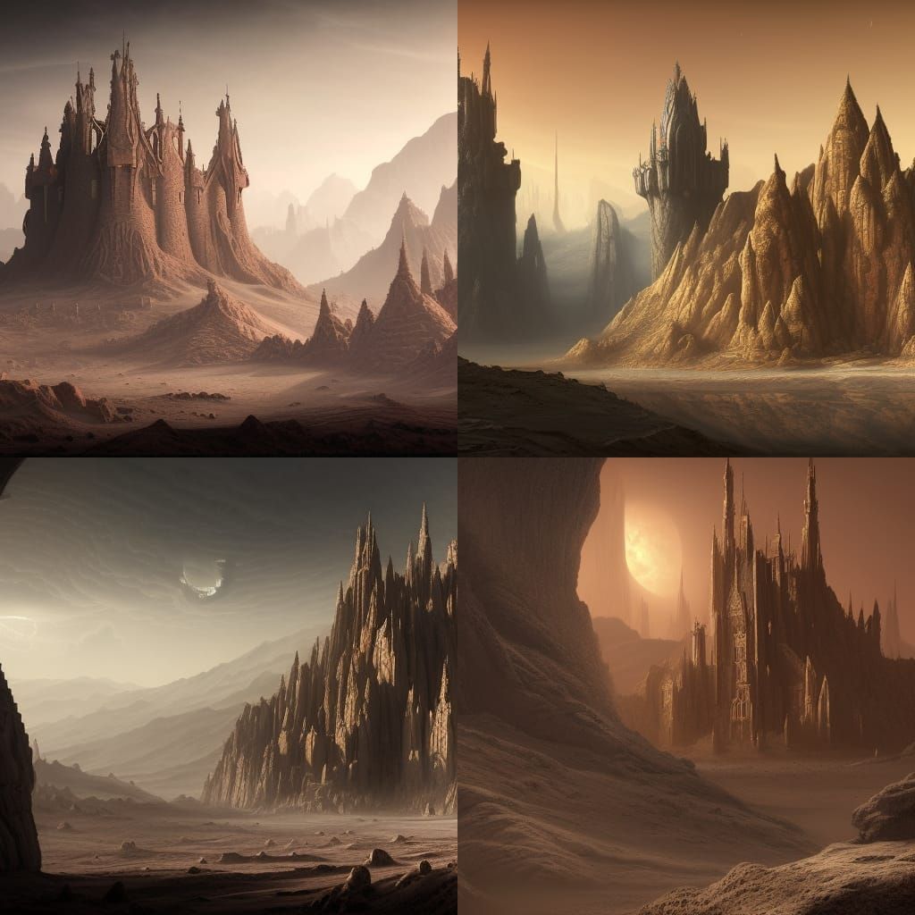 castle on Mars