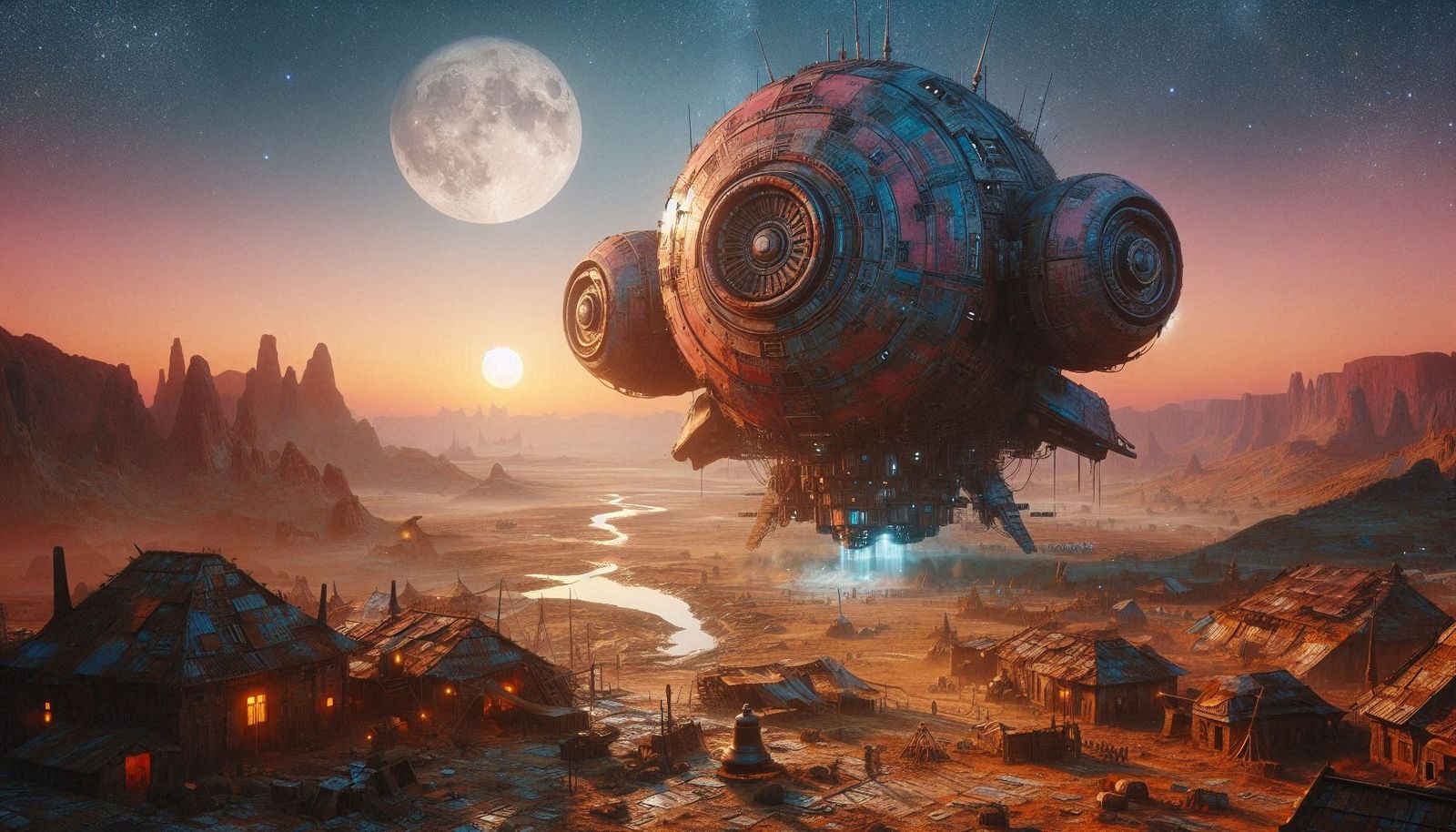 Abandoning the Planet and Getting all the Settlers out.