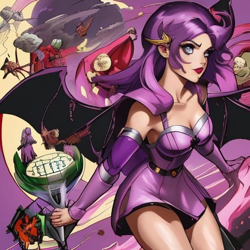 Vintage Retro Pin Up Rocket Queen