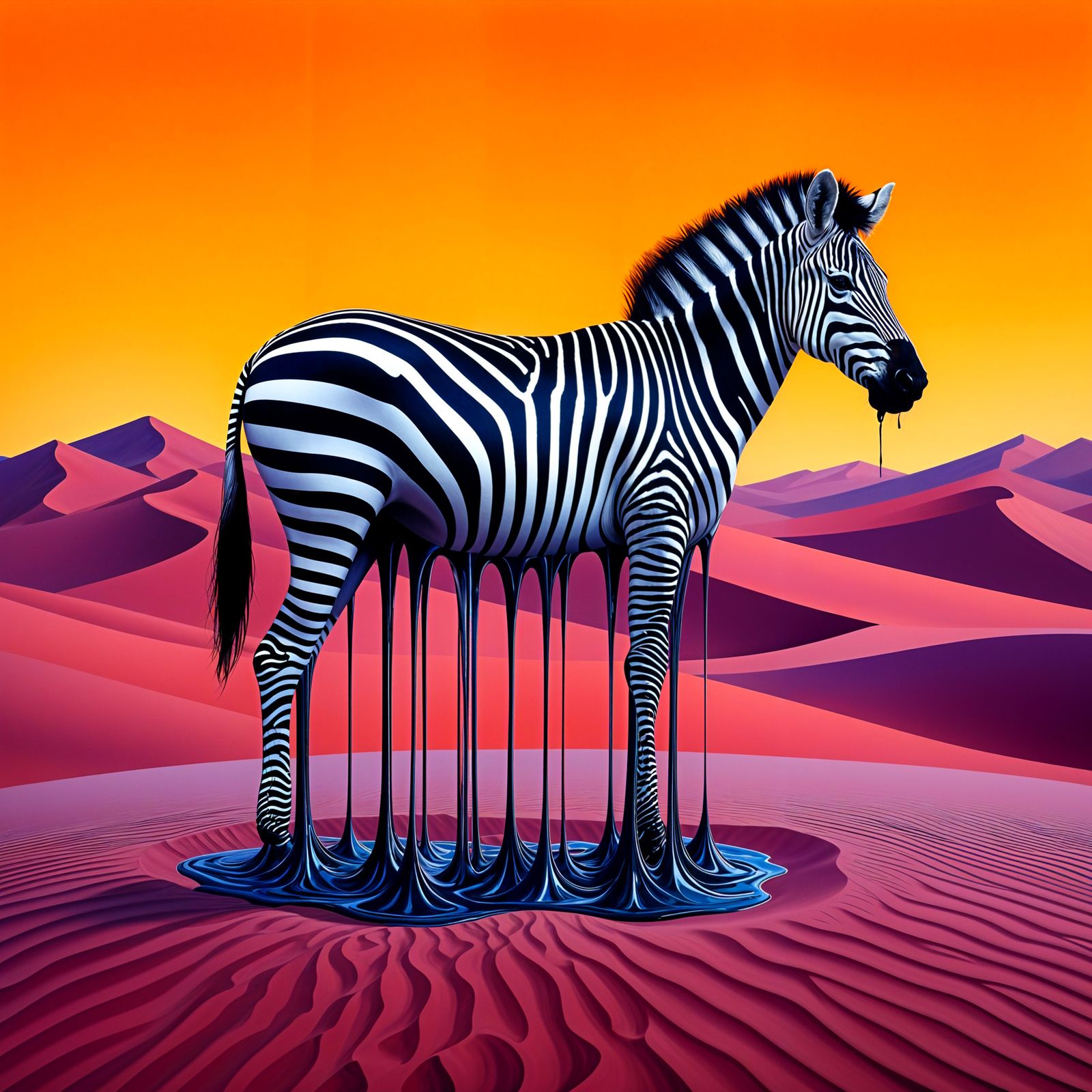 So Hot Zebras Are Melting