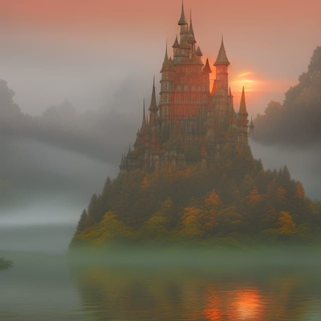 Fairytale Castle  by @undefined