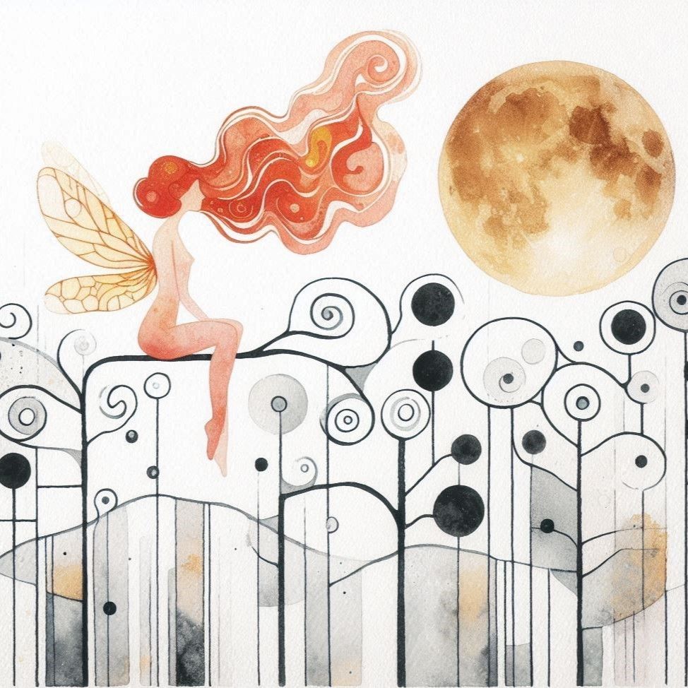 Minimalistic art - Fairy 2