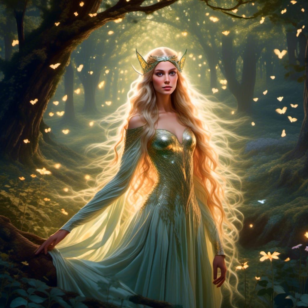 Elven Princess - AI Generated Artwork - NightCafe Creator