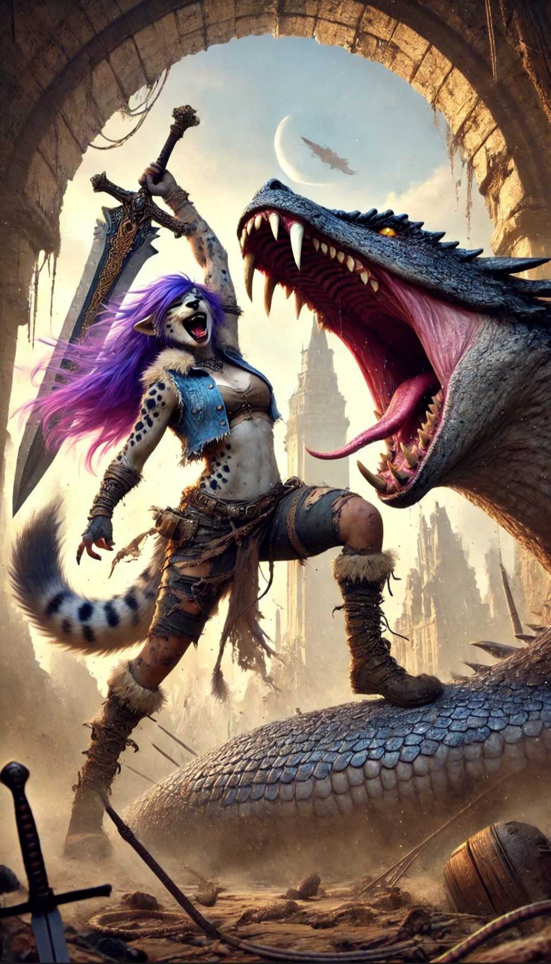 Scuzzy vs the Serpent