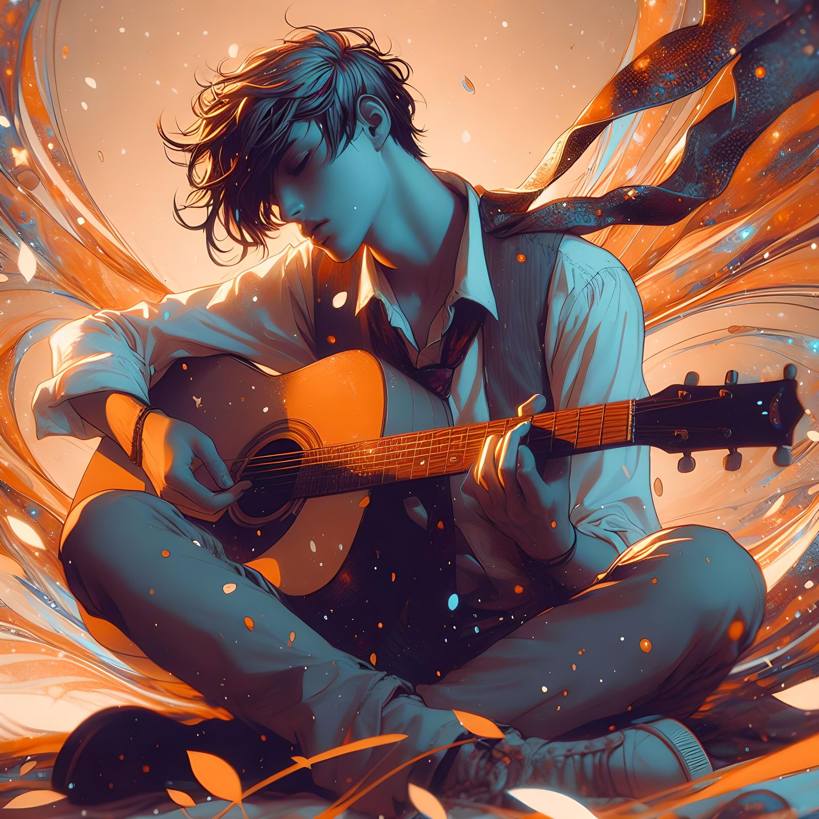 The Music Flows From My Soul
