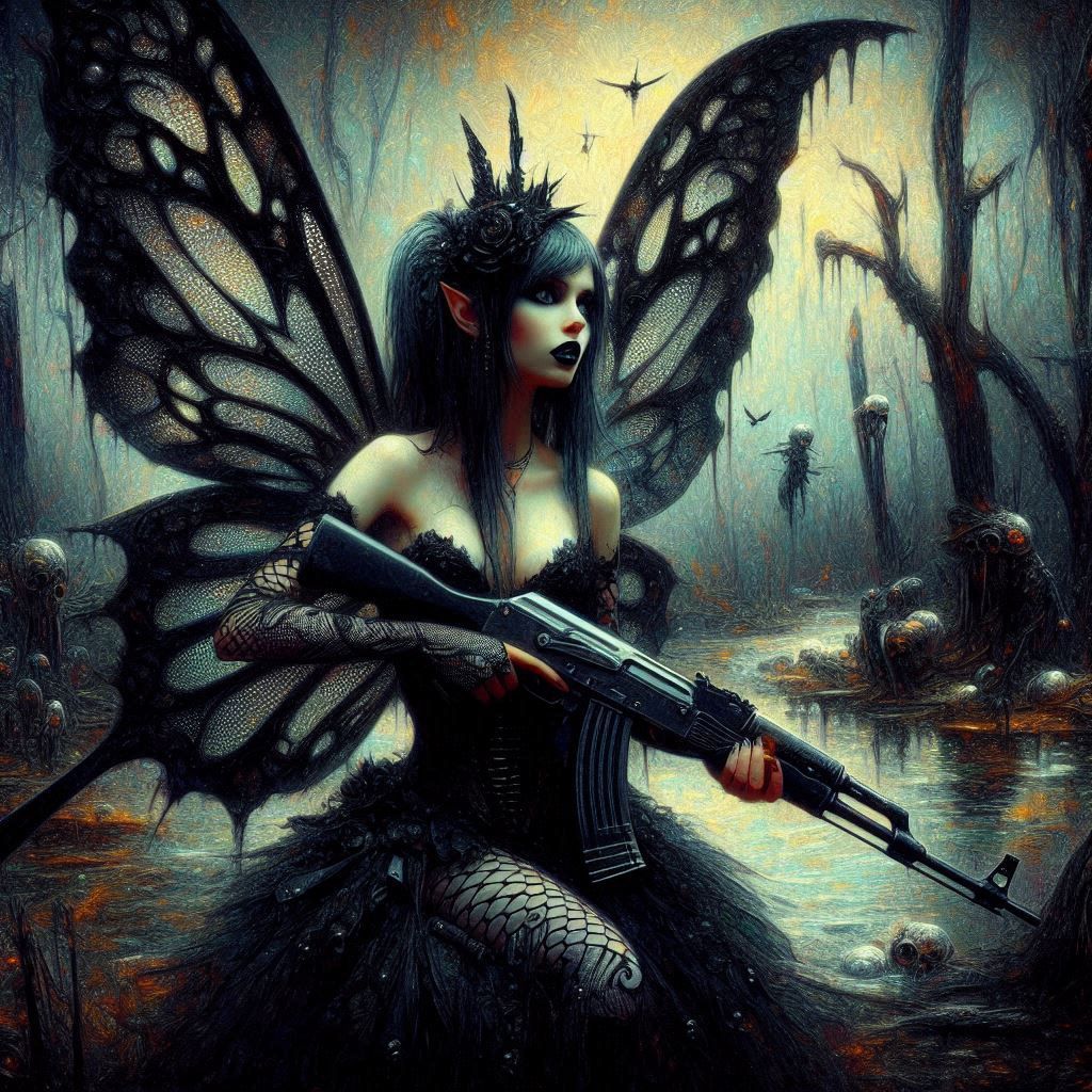 Combat Fairy "Charlie Foxtrot 4" A Guadian's work is never d...