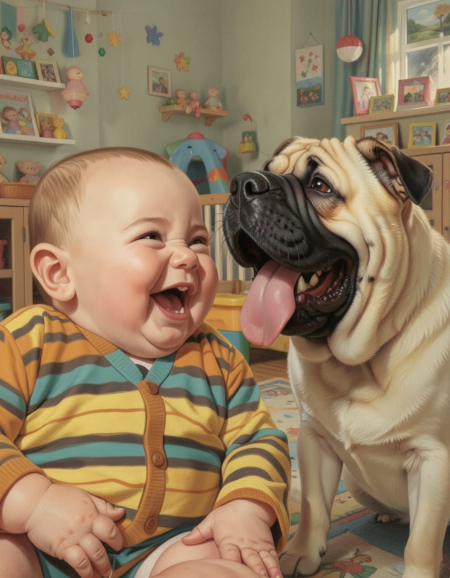 Playing with my friend  by @MaZZackie