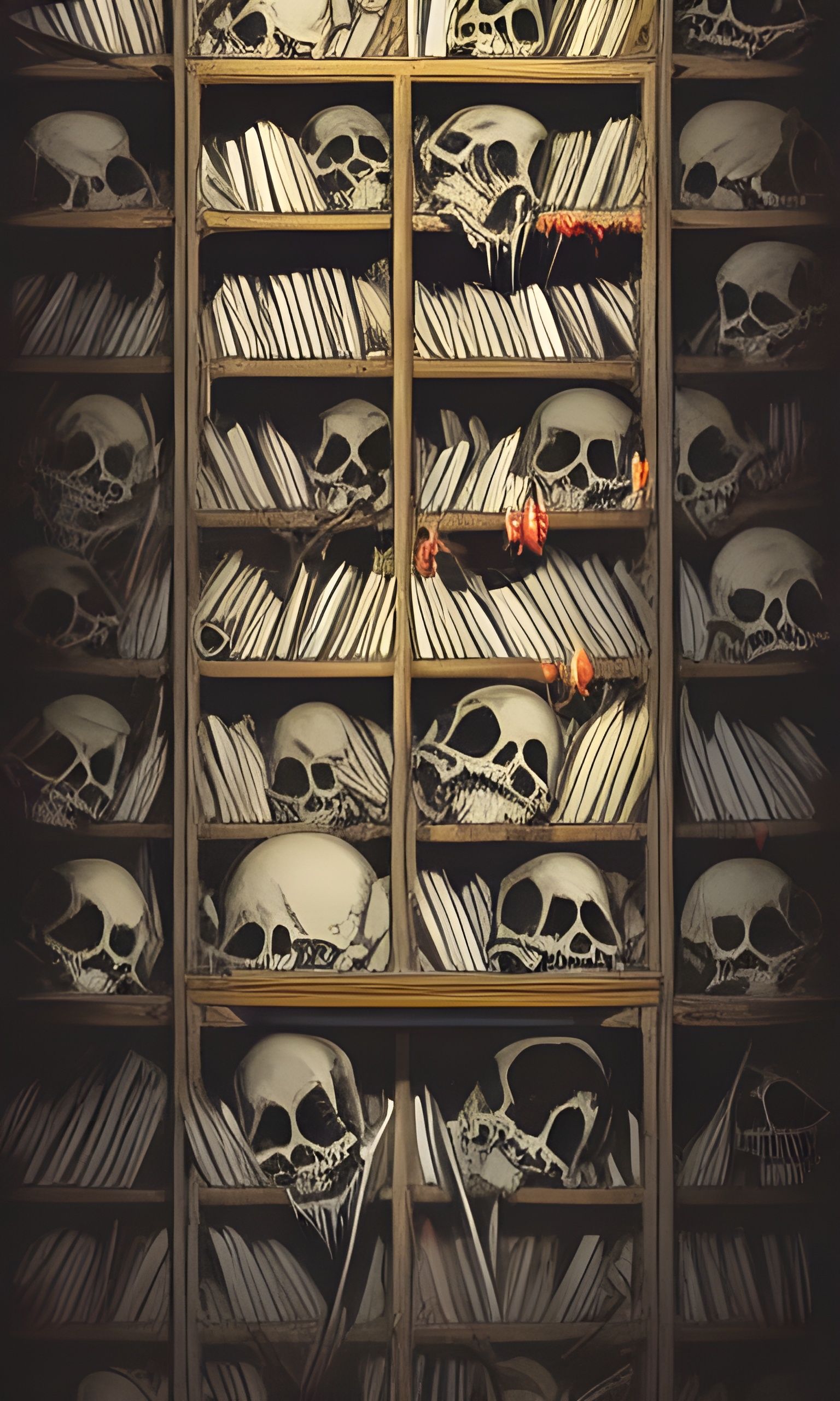 Abandoned cabinet