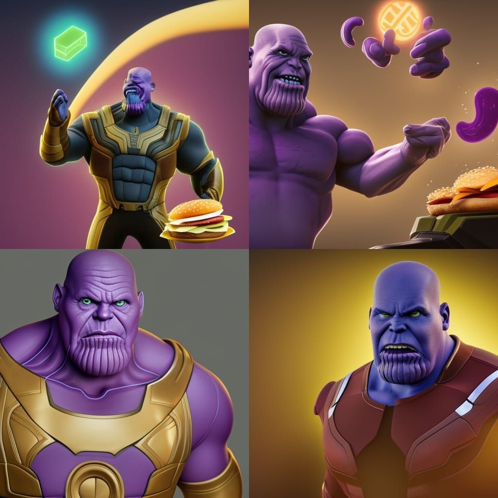 thanos eating a big mac - AI Generated Artwork - NightCafe Creator thanos eating a big mac - AI Generated Artwork - NightCafe Creator